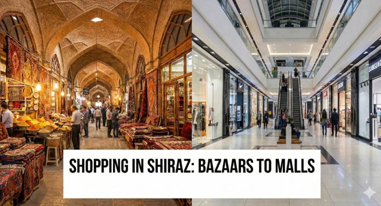 shopping in shiraz